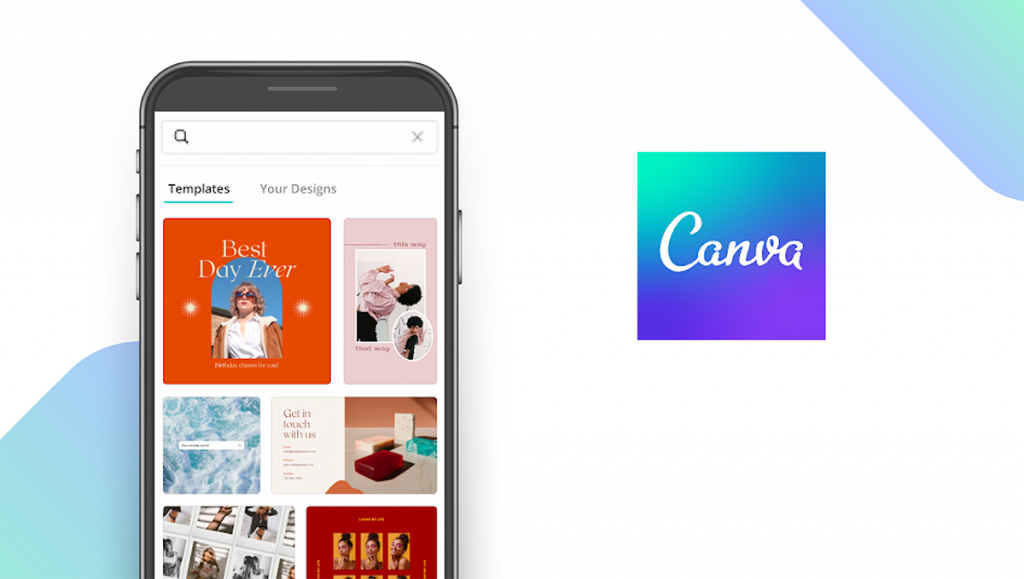 Fonctionnalité de l'application Canva