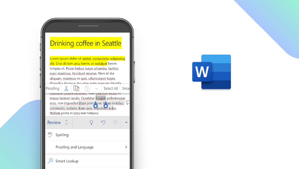 Fonctionnalité de l'application Microsoft Word