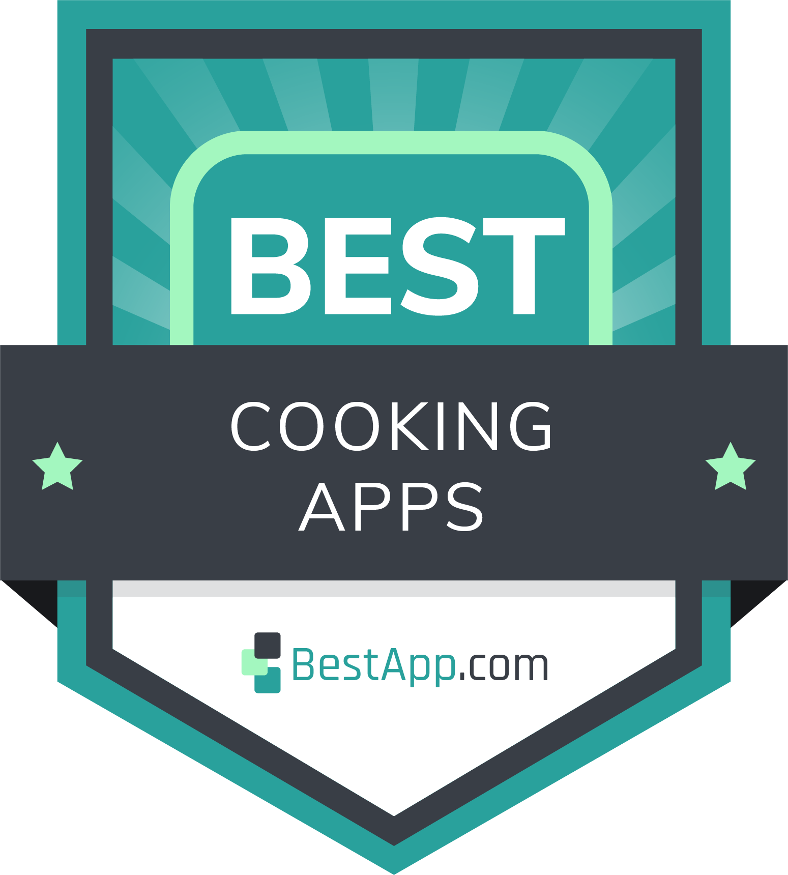 Best Cooking Apps Badge 