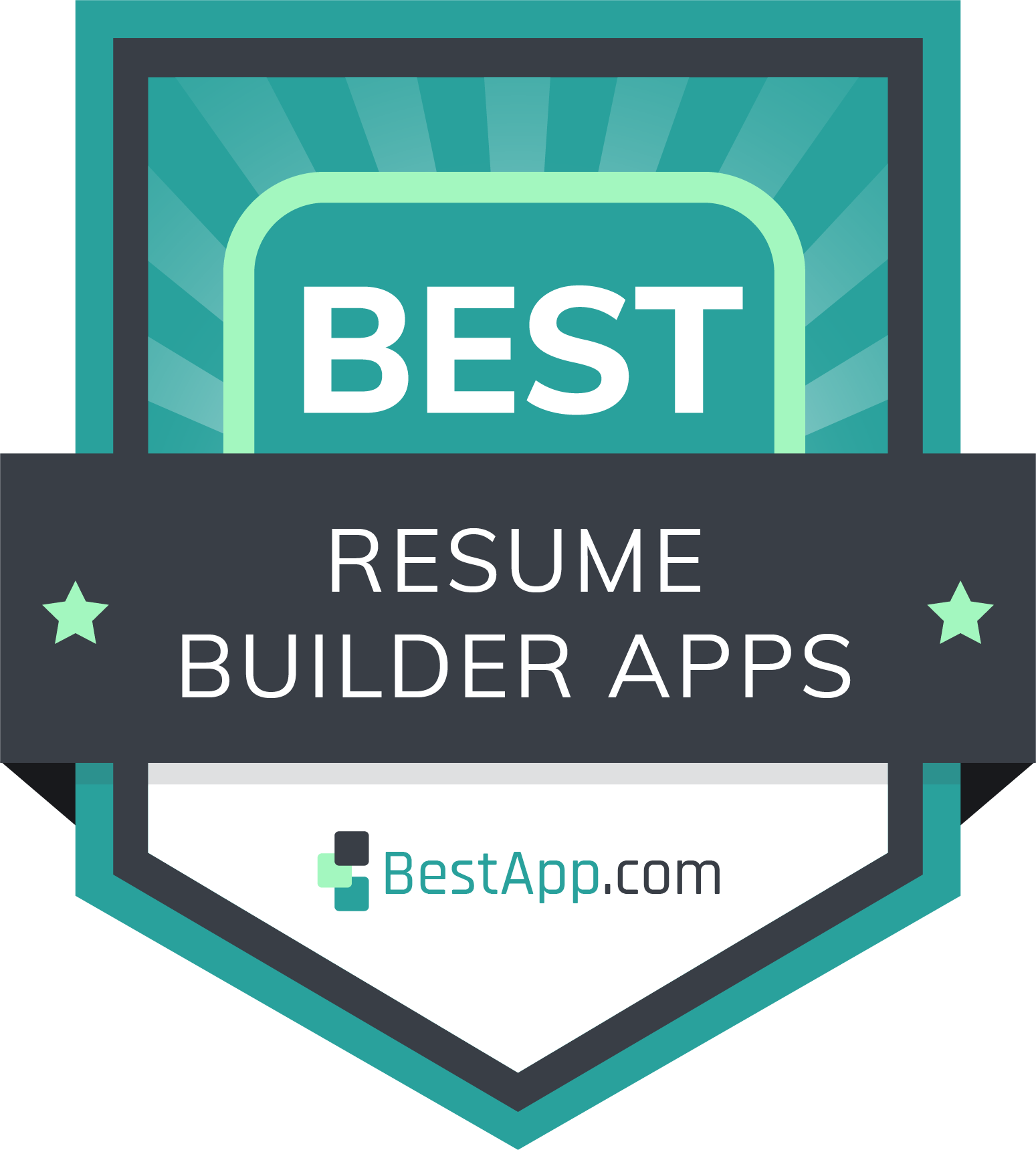 Best Resume Builder Apps Badge